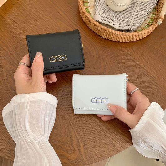 Women's Innovative Graceful High-grade Short Multifunctional Coin Purses