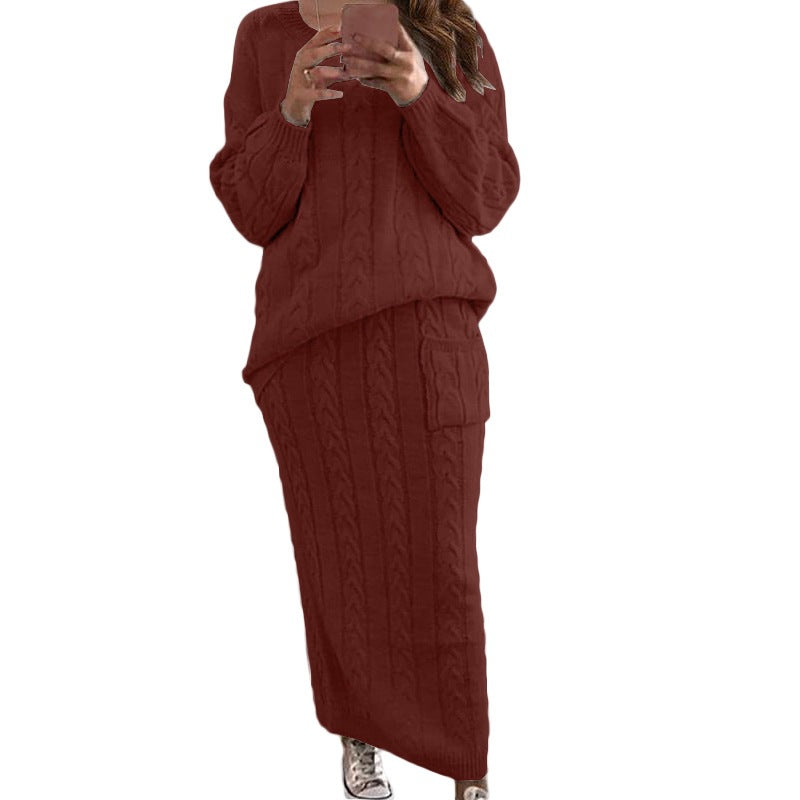 Women's Trendy Fashion Twist Flower Needle Sweaters