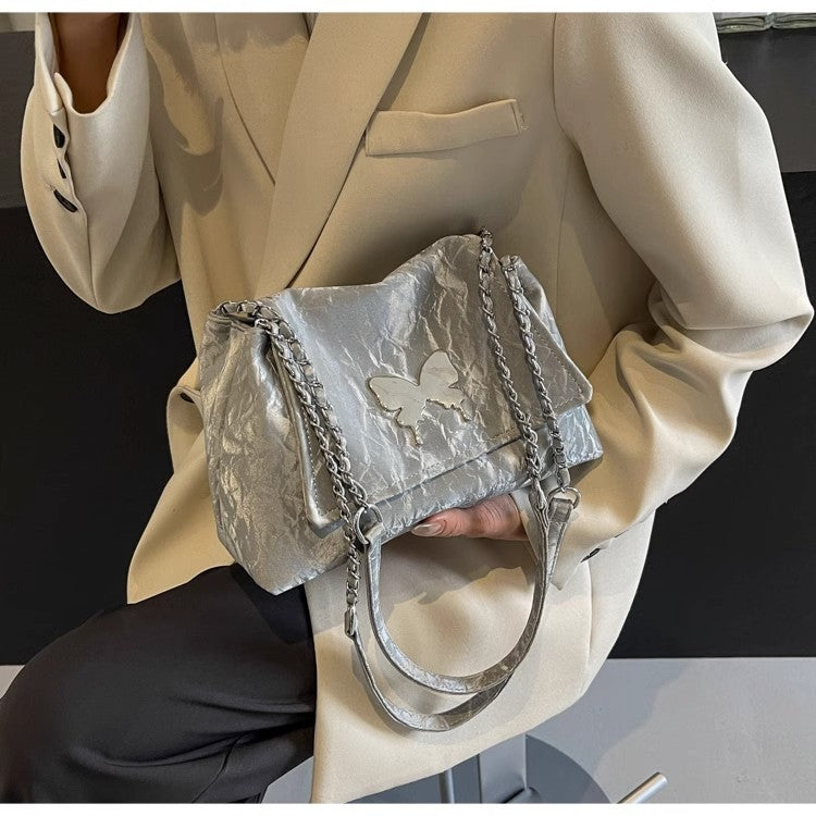 Women's High-quality Commuter Butterfly Element Easy Matching Shoulder Bags