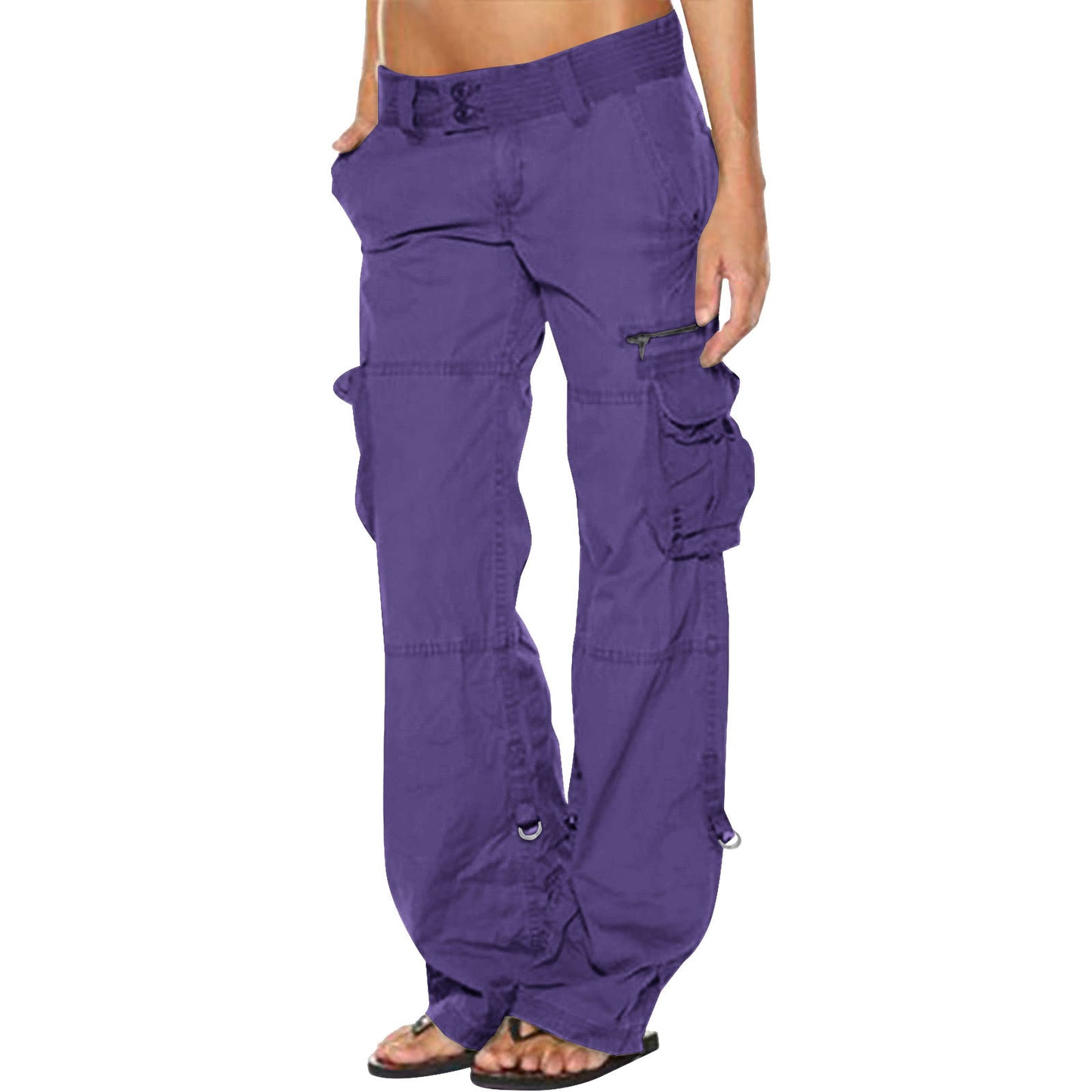Women's Retro French Wide Leg Casual Loose Pants
