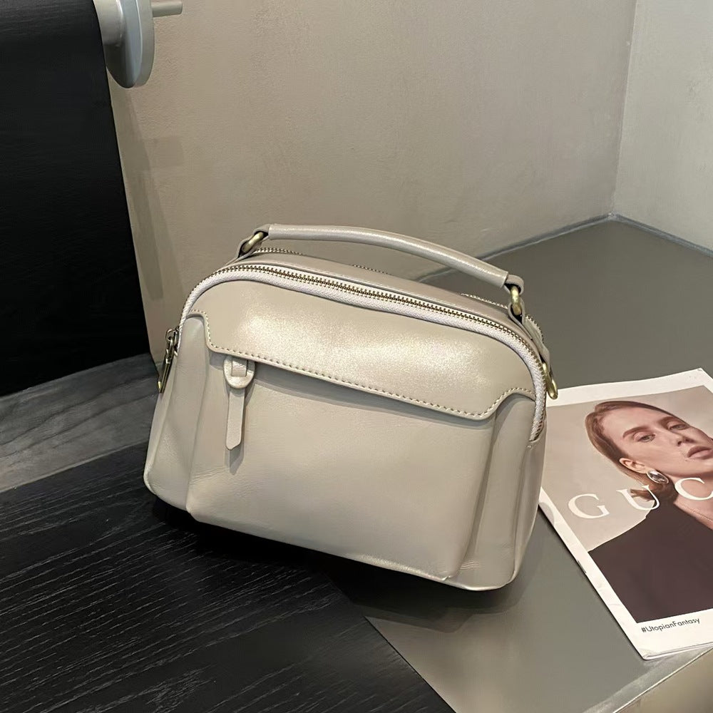 Women's Genuine Leather Fashion High Sense Cell Crossbody Bags