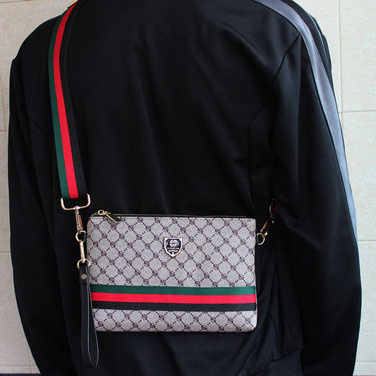 Women's & Men's & Simple Fashion Clutch Printed Men's Messenger Bags