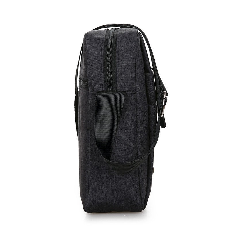 Men's Vertical Oxford Cloth Waterproof Large Capacity Backpacks