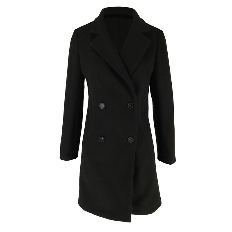 Women's Fashionable Autumn Street Style Hipster Collar Coats