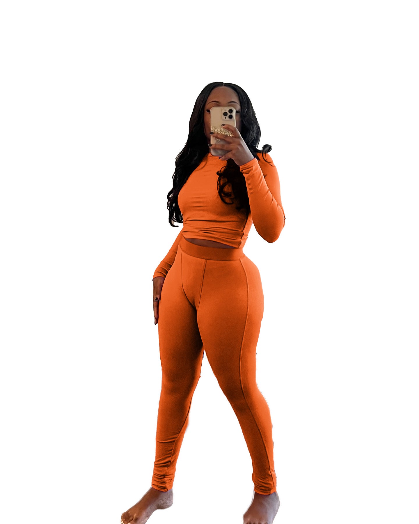 Women's Sports Sunken Stripe Stretch Yoga Suits
