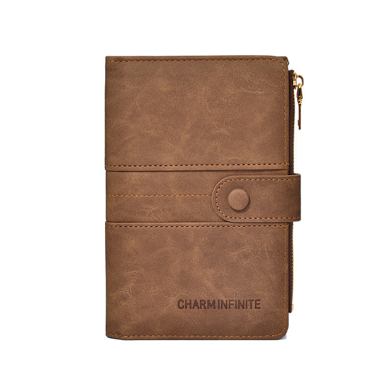 Versatile Passport Multiple Slots Fashion Trend Buckle