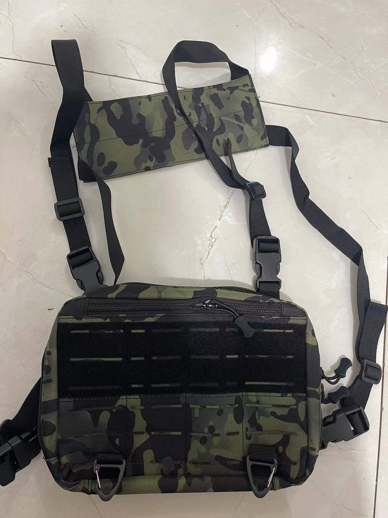Beautiful Men's Vest Jacket Motorcycle Camouflage Sports Backpacks