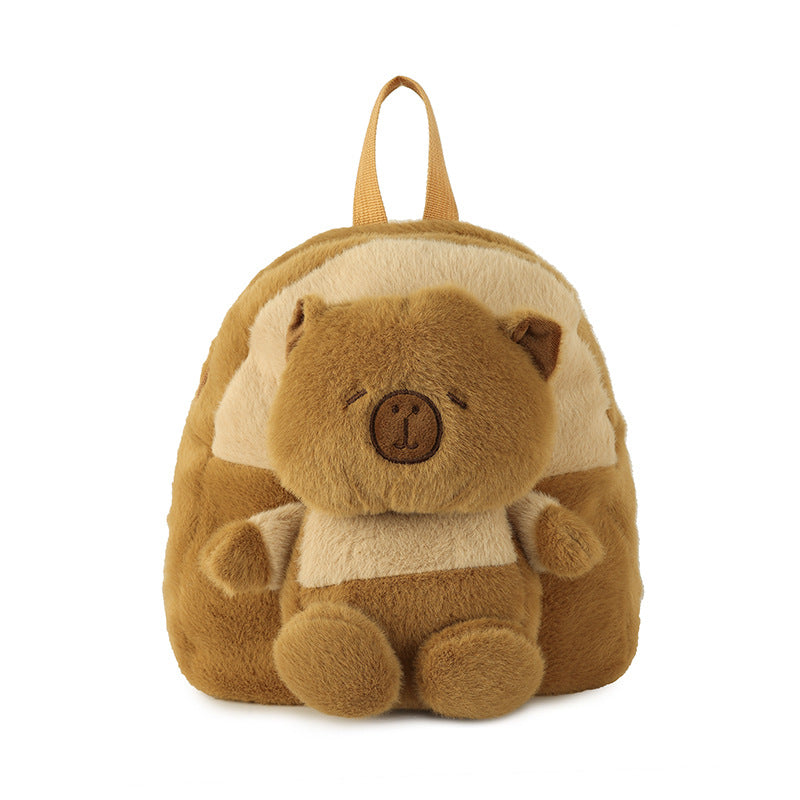 Cartoon Cute Capybara Doll For Plush Backpacks