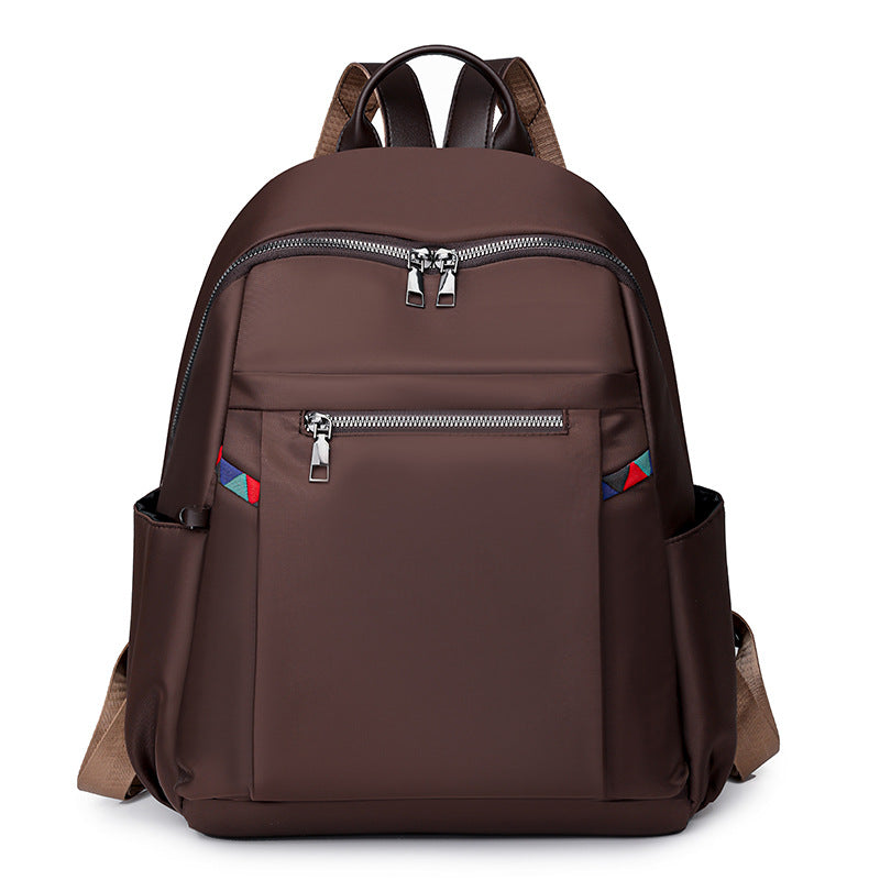 Women's Oxford Cloth Large Capacity Korean Simple Backpacks