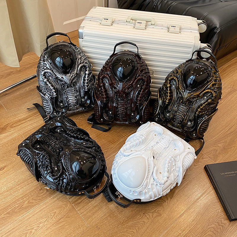 Women's Niche Unique Shaped Personality Street Punk Backpacks