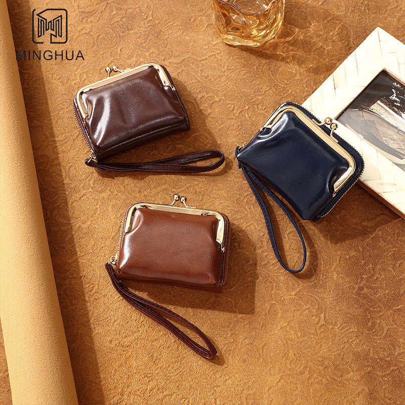 Women's Certificate Solid Color Multiple Slots Good-looking Ladies Wallets