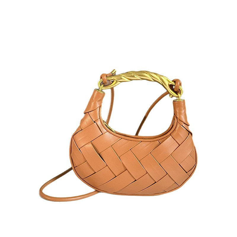 Design Knitting Bird's Nest Texture Portable Bags