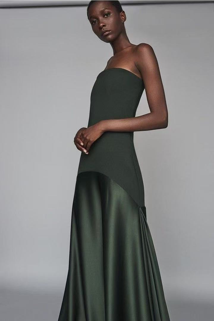 Summer Tube Sleeveless Strap Slim Solid Tops