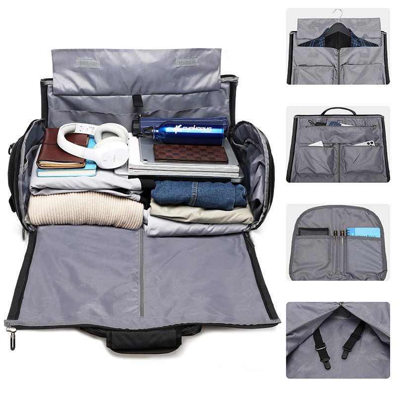 Men's Folding Large Capacity Dry Wet Separation Travel Bags