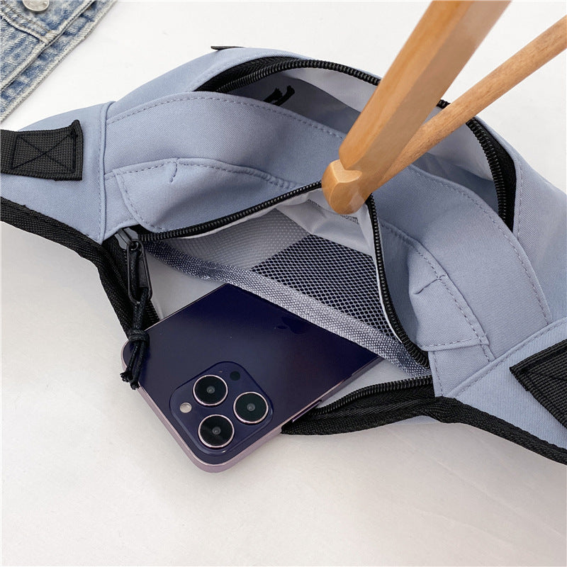 Women's & Men's & Trendy Mobile Style Simple Fashion Men's Chest Bags