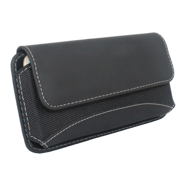 Men's Man's Horizontal Style Oxford Fabric Farewell Phone Bags