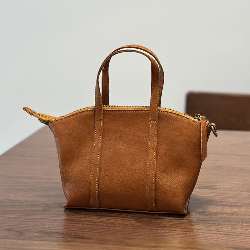 Women's Genuine Leather First Layer Korean Style Handbags