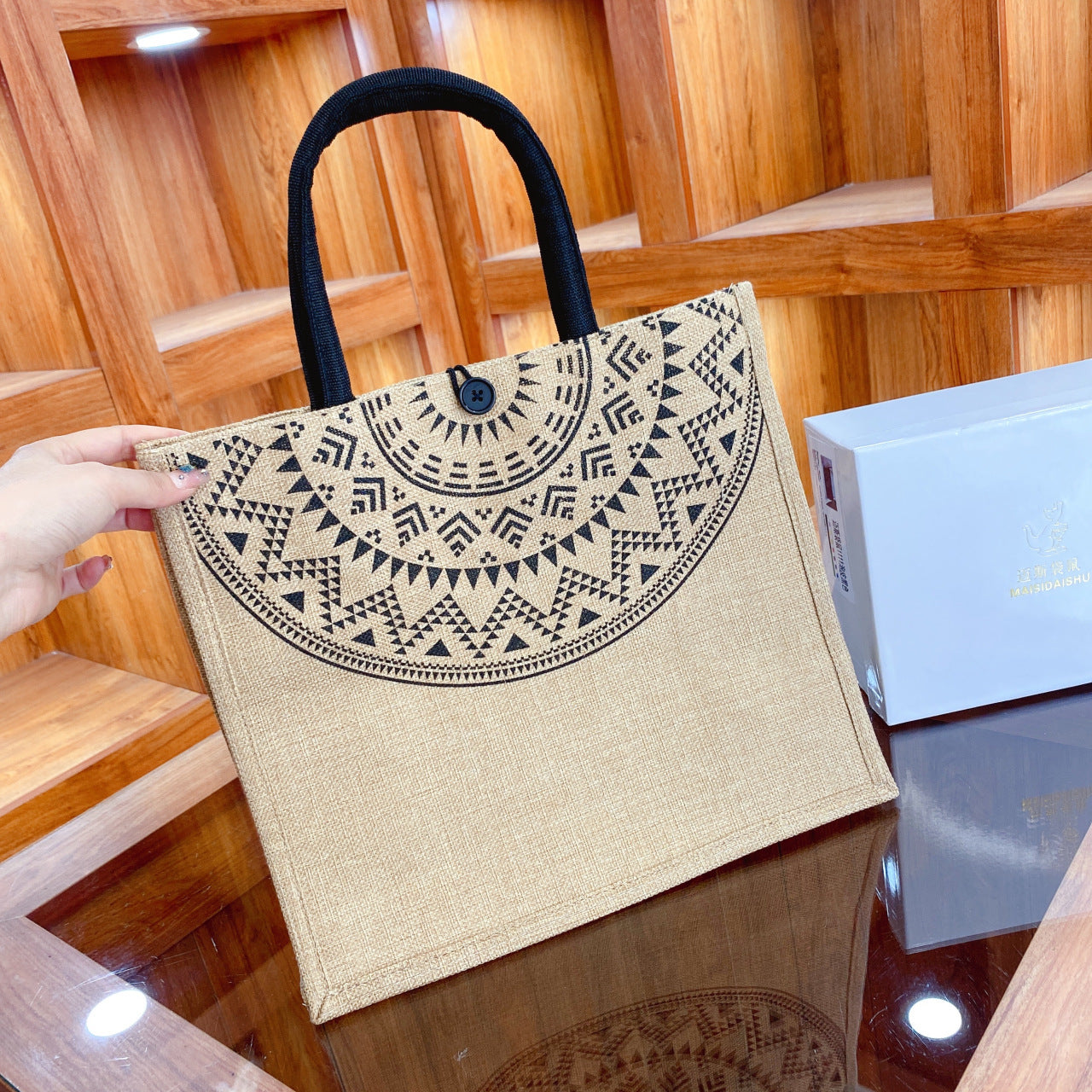 Innovative Unique Linen Gift Sack Custom Handbags