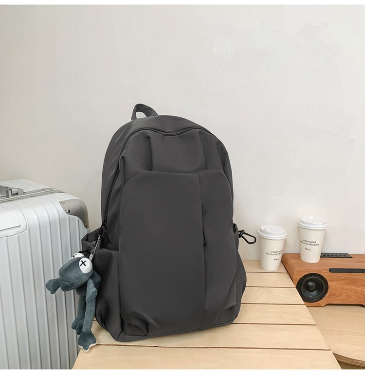 Women's & Men's & College Trendy Cool Simple Large Middle School Students' Schoolbags