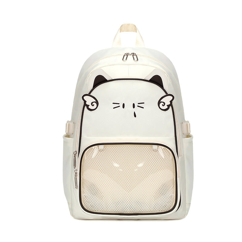 Pain Large Amount Of Food Bar Rice Middle School Students' Schoolbags