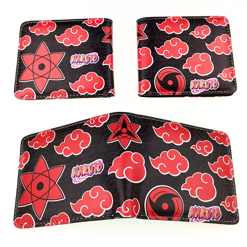 Ninja Red Cloud Four Generation Short Ladies Wallets