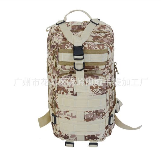 Double Pull Head Attack Field Camouflage Sports Backpacks