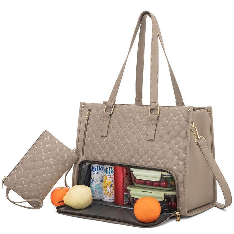 Insulated Lunch Portable Large Capacity Family Handbags