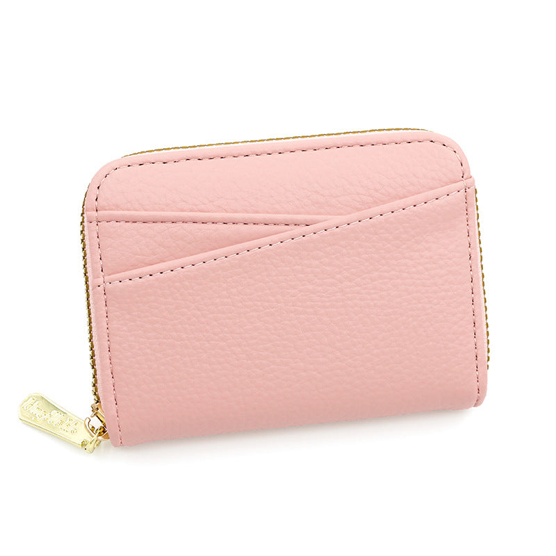 Shell Shape Hand Holding Large Capacity Card Holder