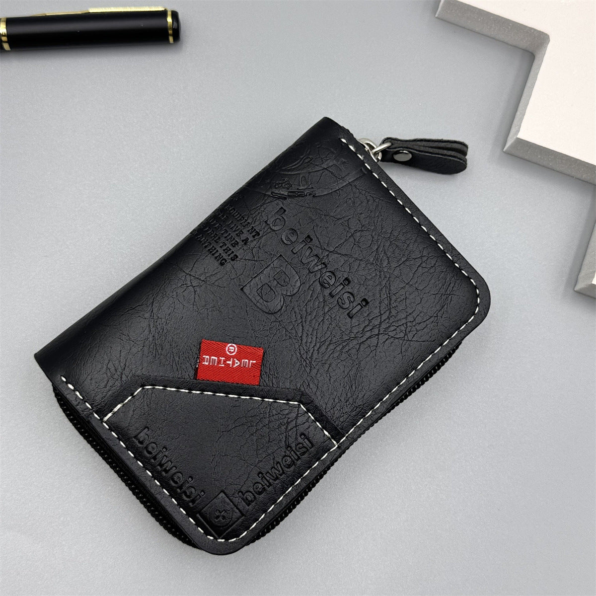 Men's License Good-looking Multiple Slots Large Capacity Card Holder