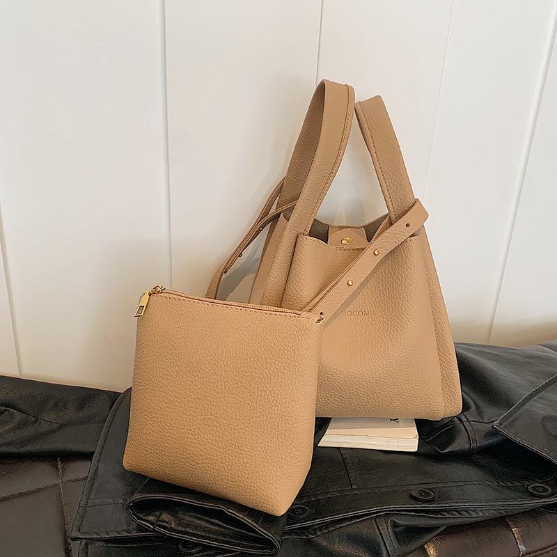 Women's Winter Korean Style Vegetable Basket Simple Crossbody Bags