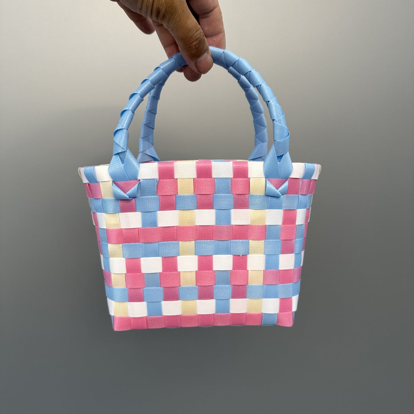 Women's Fried Street Woven Hand Gift Basket Handbags