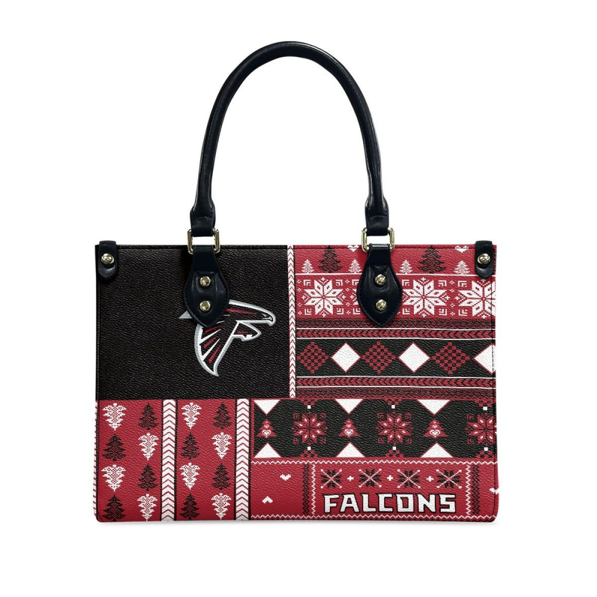 Women's San Francisco People Christmas Pattern Element Handbags