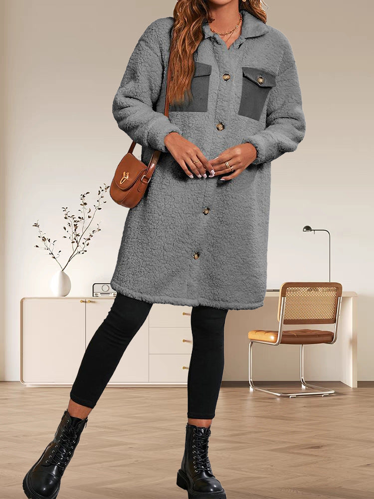 Women's Pretty Single Row Cashmere Warm Sweaters