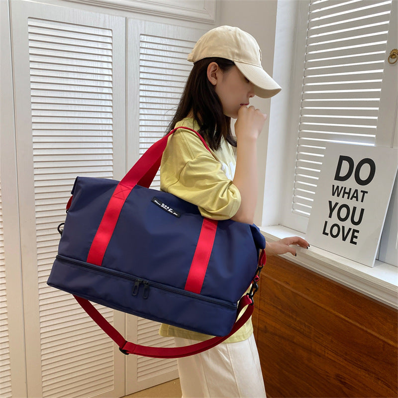 Women's & Men's & Lightweight Large Capacity Nylon Traveling Fashion Travel Bags