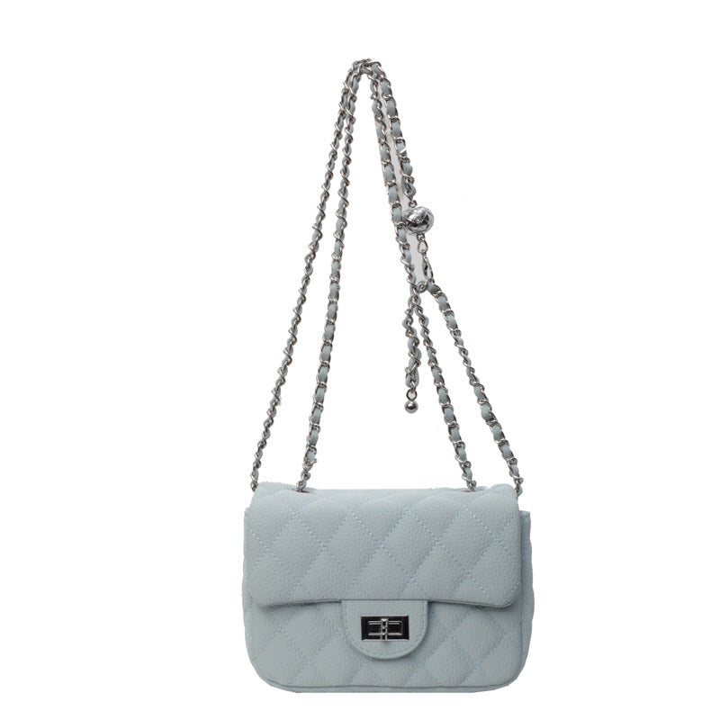 Women's High-grade Underarm Design Rhombus Chain Shoulder Bags
