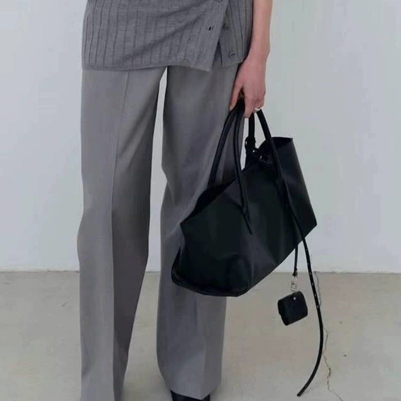 Women's Niche Minimalist Commuter Hand French Light Tote Bags