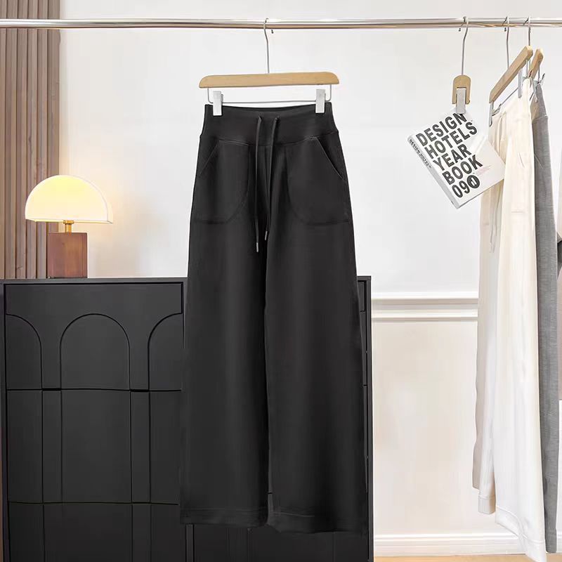 Women's Feel Drawstring High Waist Slimming Modal Pants