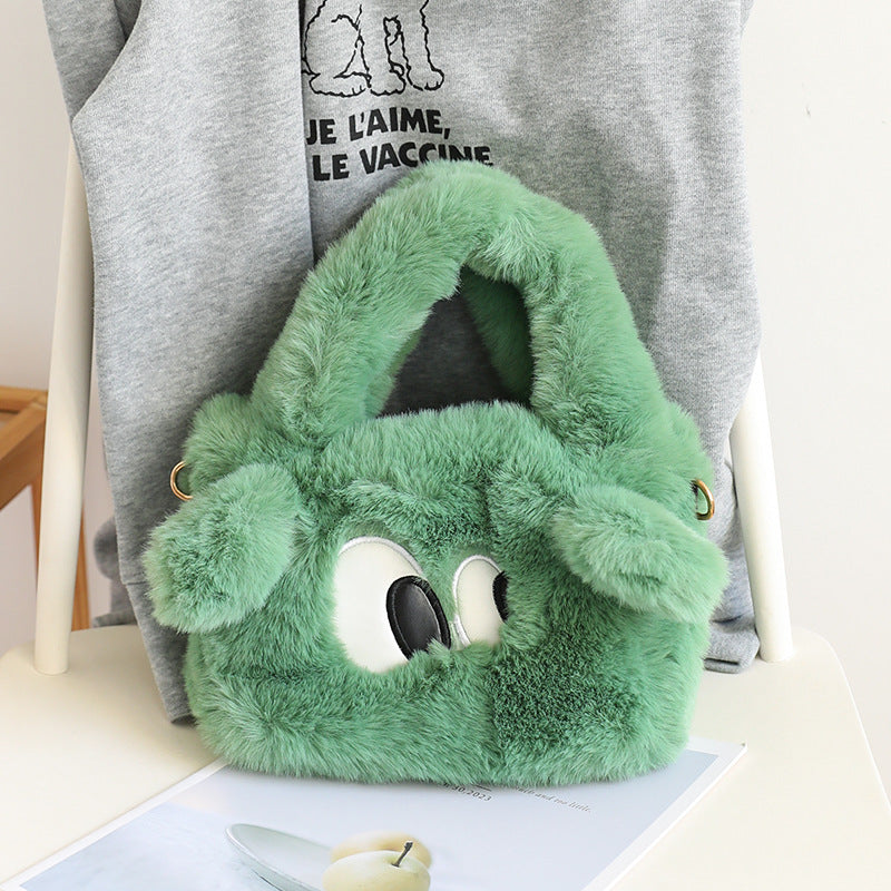 Big Eyes Puppy High Sense Cross Crossbody Bags