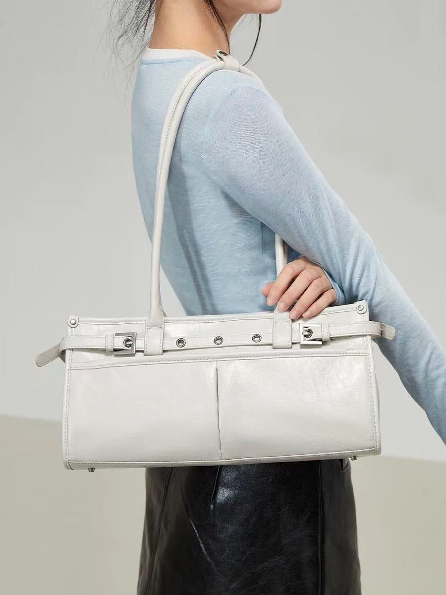 Women's Underarm Retro Fashion Commuter Niche Portable Large Shoulder Bags