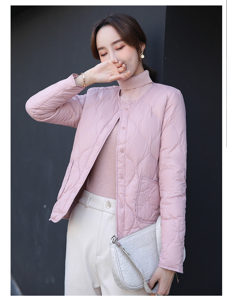 Women's Down Liner Bottoming Western Style Warm Jackets