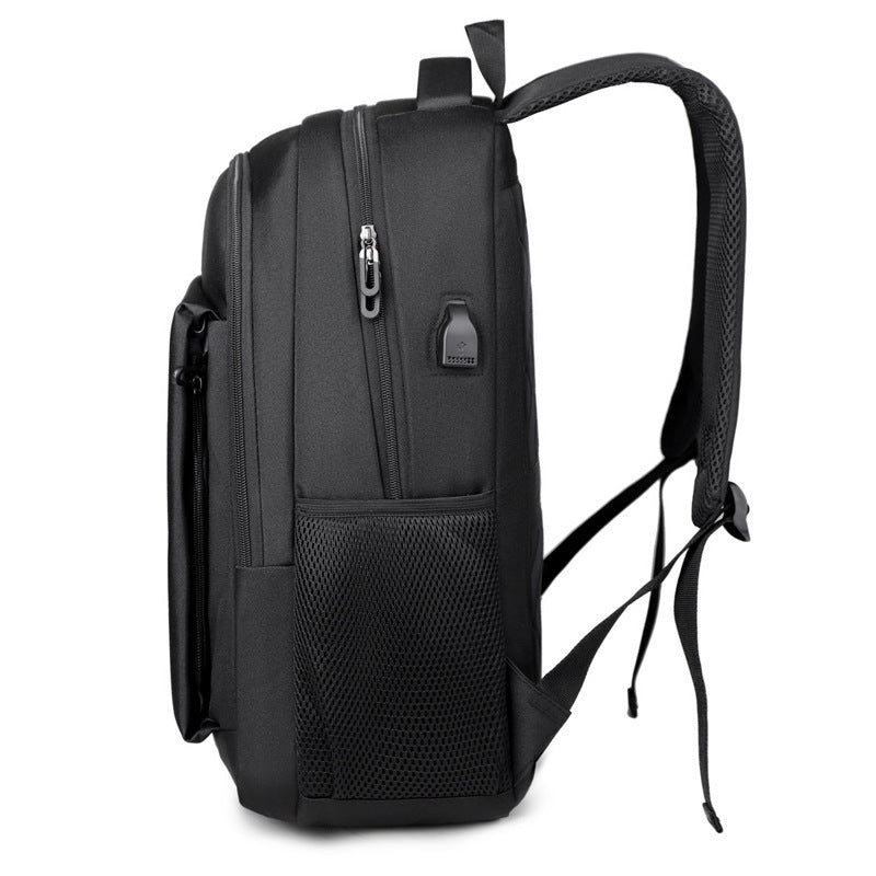 Back Breathable Portable Power Bank Practical Business Backpacks