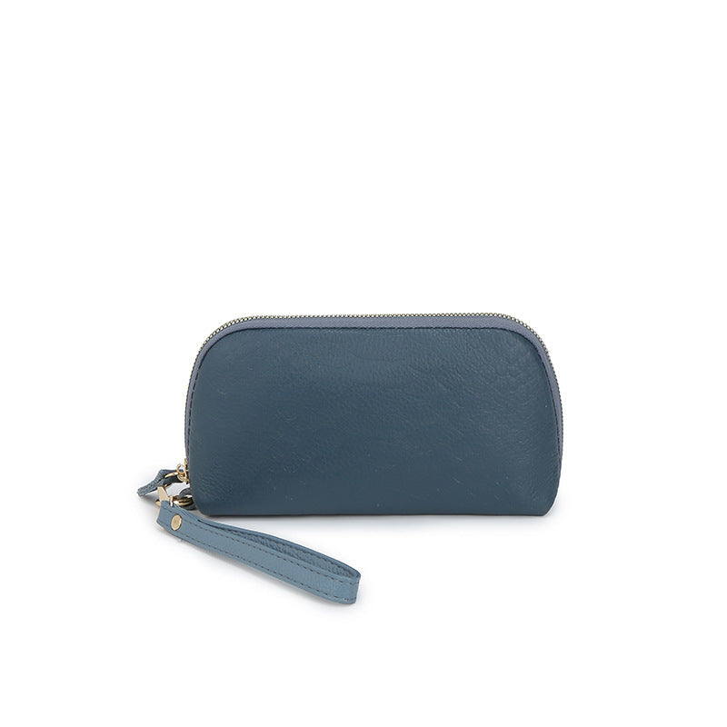 Genuine Leather Clutch Tide Stylish Portable Ladies Wallets