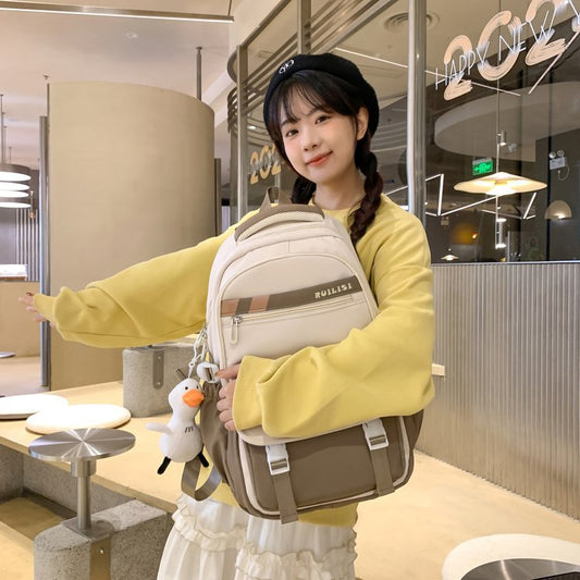 Style Versatile Campus Large Capacity For Middle School Students' Schoolbags