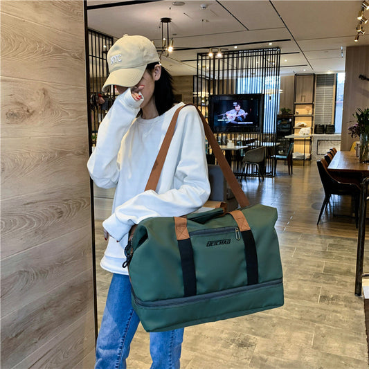 Short Distance Female Storage Large Capacity Independent Shoe Luggage