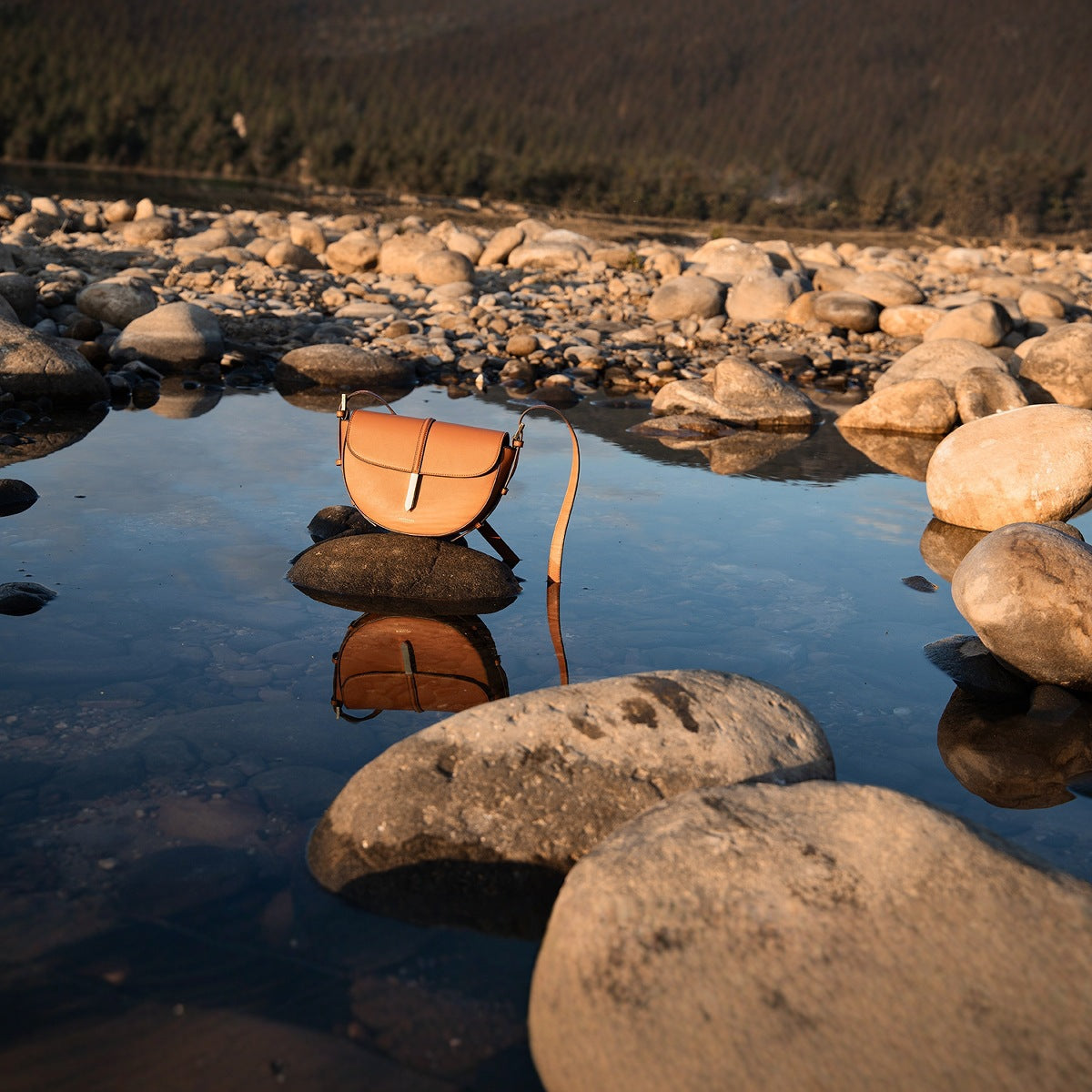 Solid Color Cowhide Fashion Advanced Texture One Handbags