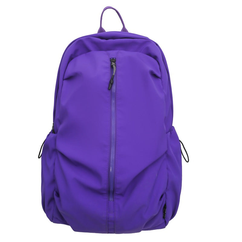 Women's & Men's & Female Junior High Large Capacity Nylon Backpacks