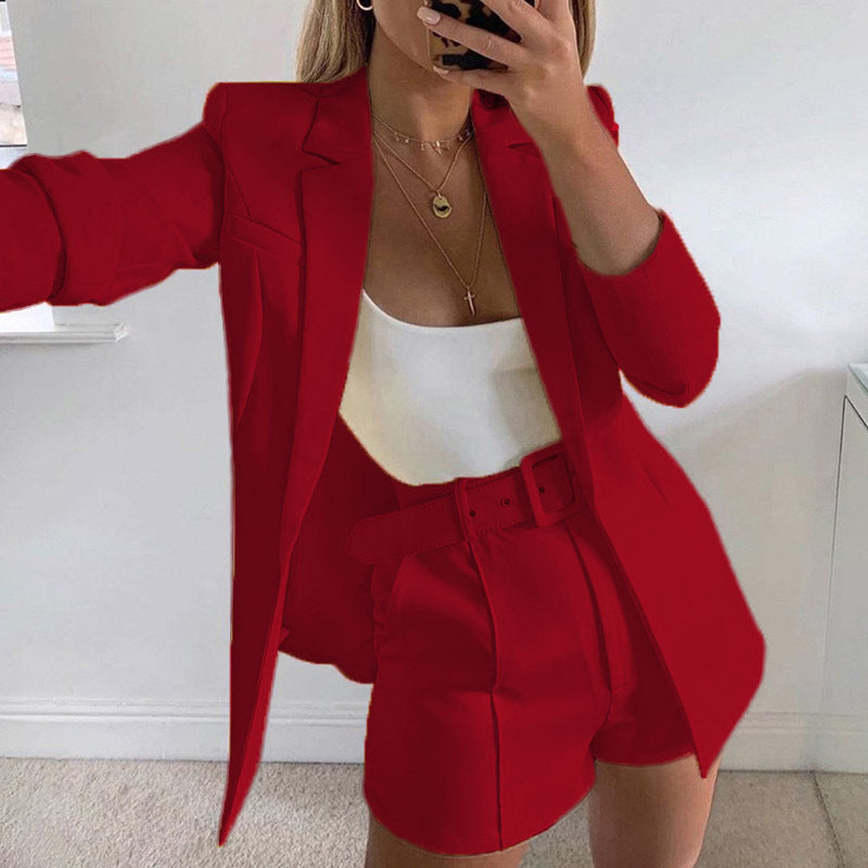 Stylish Graceful Fashion Sexy Temperament Casual Small Suit