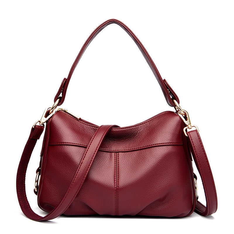 Women's High-grade Large Capacity Versatile Retro Portable Crossbody Bags