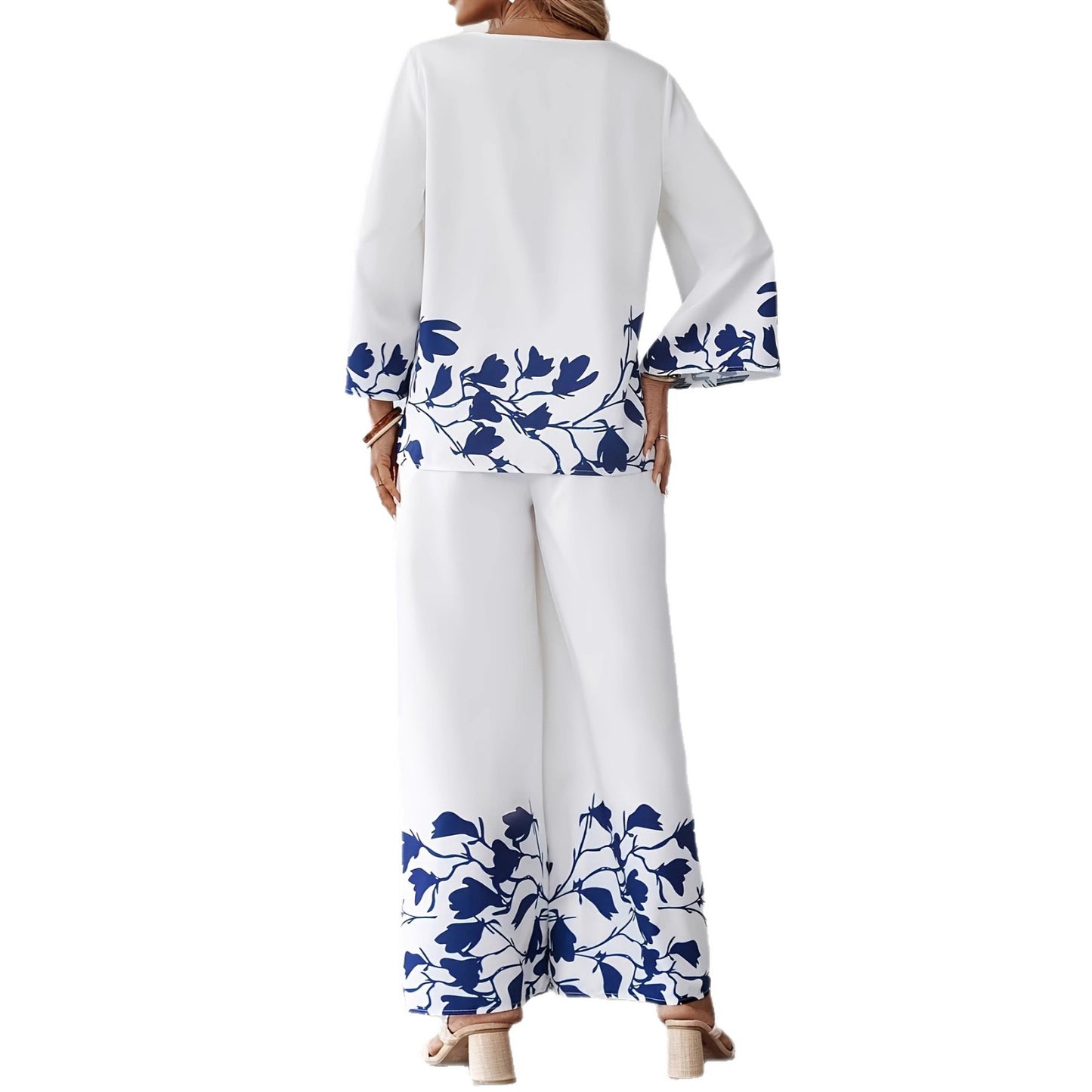 Women's Wear Light Luxury Loose Comfort Printing Fashion Casual Suit