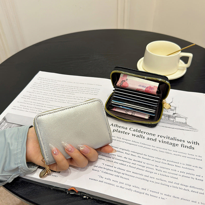 Women's Fashion Storage Classic Style Clutch Card Holder